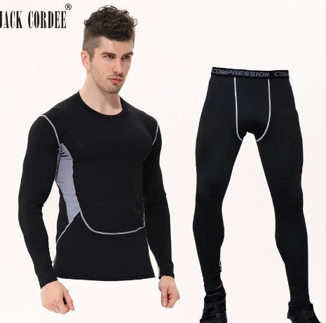 Men Camouflage Long Sleeve Compression Fitness Workout Bodysuit for Men